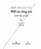  900 câu tiếng anh trình độ cơ bản (tập 1): phần 1