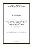 Dự thảo tóm tắt Luận án Tiến sỹ Hóa học: Nghiên cứu biến tính bề mặt màng lọc và khả năng ứng dụng màng trong xử lý nước ô nhiễm