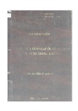 Luận án Tiến sĩ Lịch sử: Quan hệ giữa vương quốc cổ Champa với các nước trong khu vực