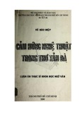 Luận án Thạc sĩ Khoa học ngữ văn: Cảm hứng nghệ thuật trong thơ Tản Đà