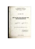 Luận án phó Tiến sĩ Khoa học ngữ văn: Khảo sát một số đặc điểm nghệ thuật thơ chữ Hán Nguyễn Du