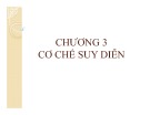 Bài giảng Hệ chuyên gia – Chương 3: Cơ chế suy diễn