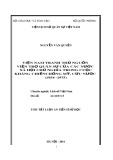Tóm tắt Luận án Tiến sĩ Sử học: Việt Nam tranh thủ nguồn viện trợ quân sự của các nước xã hội chủ nghĩa trong cuộc kháng chiến chống Mỹ, cứu nước (1954-1975)