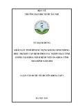 Luận văn Thạc sĩ Chuyên khoa cấp I: Khảo sát tình hình sử dụng kháng sinh trong điều trị đợt cấp bệnh phổi tắc nghẽn mạn tính (COPD) tại khoa nội B bệnh viện đa khoa tỉnh Thái Bình năm 2010