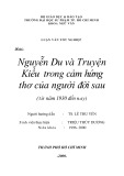 Luận văn tốt nghiệp: Nguyễn du và Truyện Kiều trong cảm hứng thơ của người đời sau (từ năm 1930 đến nay)