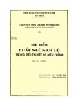 Luận văn Thạc sĩ Khoa học Ngữ văn: Đặc điểm khẩu ngữ Nam Bộ trong tiểu thuyết Hồ Biểu Chánh