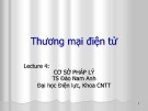 Bài giảng Thương mại điện tử: Lecture 4 - TS. Đào Nam Anh