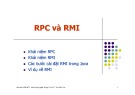 Bài giảng Lập trình mạng - Chương 5: RPC và RMI