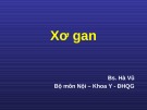 Bài giảng Nội: Xơ gan - BS. Hà Vũ