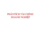 Bài giảng Quản trị tài chính - Chương 9: Phân tích tài chính doanh nghiệp