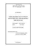 Luận án Tiến sĩ Sử học: Nghề chạm khắc đá ở An Hoạch (huyện Đông Sơn, tỉnh Thanh Hóa) thời trung đại