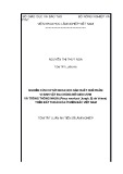 Tóm tắt Luận án Tiến sĩ Lâm nghiệp: Nghiên cứu cơ sở khoa học sản xuất chế phẩm vi sinh vật đa chủng để gieo ươm và trồng thông nhựa (Pinus merkusii Jungh. Et de Vriese) trên đất thoái hóa ở miền Bắc Việt Nam