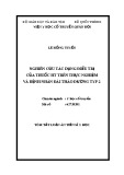 Tóm tắt Luận án Tiến sĩ Y học: Nghiên cứu tác dụng điều trị của thuốc HT trên thực nghiệm và bệnh nhân đái tháo đường Typ 2