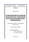 Luận án Tiến sỹ Y học: Xác định tính kháng thuốc của HIV ở bệnh nhân thất bại với phác đồ bậc 1 và đánh giá hiệu quả điều trị của phác đồ thuốc kháng vi rút bậc 2 trên bệnh nhân HIV/AIDS