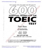  600 essential words for the toeic test: phần 1