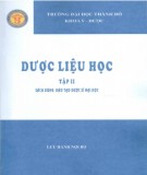  dược liệu học (tập 2): phần 1