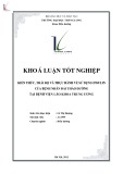 Khóa luận tốt nghiệp: Kiến thức, thái độ và thực hành về sử dụng insulin của bệnh nhân đái tháo đường tại Bệnh viện Lão khoa Trung ương