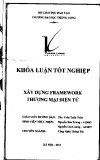 Khóa luận tốt nghiệp: Xây dựng Framework thương mại điện tử