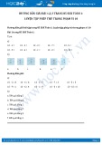 Hướng dẫn giải bài 1,2,3 trang 85 SGK Toán 1