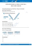 Hướng dẫn giải bài 1,2 trang 119 SGK Toán 1