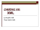 Bài giảng Phát triển Web nâng cao - Chương 8: XML