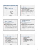 Bài giảng Tác tử - Công nghệ phần mềm dựa tác tử: Ontology – Bản thể học