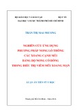 Luận án Tiến sỹ Y học: Nghiên cứu ứng dụng phương pháp nong lỗ thông các xoang cạnh mũi bằng bộ nong có bóng trong điều trị viêm mũi xoang mạn