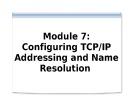 Course 2272C: Implementing and supporting Microsoft Windows XP professional - Module 7