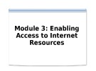 Course 2824B: Implementing Microsoft internet security and acceleration server 2004 - Module 3