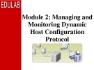 Course 2277C: Implementing, managing, and maintaining a Microsoft Windows Server 2003 network infrastructure: Network services - Module 2