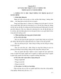 Tài liệu bồi dưỡng ngạch cán sự và tương đương - Chuyên đề 13: Kỹ năng thu thập và xử lý thông tin trong quản lý hành chính