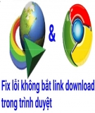 Cách khắc phục lỗi IDM không tự động bắt link Download