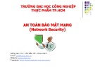 Bài giảng An toàn bảo mật mạng: Chương 3 - ThS. Trần Đắc Tốt