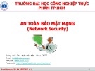 Bài giảng An toàn bảo mật mạng: Chương 5 - ThS. Trần Đắc Tốt