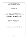 Tóm tắt Luận án Tiến sĩ Ngữ văn: Sự chuyển đổi diễn ngôn lý luận, phê bình văn học Việt Nam từ thời kỳ đổi mới đến nay