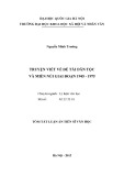 Tóm tắt Luận án Tiến sĩ Văn học: Truyện viết về đề tài dân tộc và miền núi giai đoạn 1945-1975