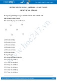 Hướng dẫn giải bài 1,2,3,4 trang 142 SGK Toán 2