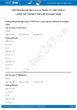 Hướng dẫn giải bài 1,2,3,4,5 trang 117 SGK Toán 2
