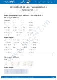 Giải bài tập 11 trừ đi một số: 11-5 SGK Toán 2