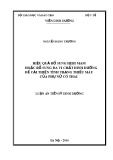 Luận án Tiến sỹ Dinh dưỡng: Hiệu quả bổ sung Hebi mam hoặc bổ sung đa vi chất dinh dưỡng để cải thiện tình trạng thiếu máu của phụ nữ có thai