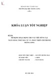 Khóa luận tốt nghiệp chuyên ngành Ngân hàng: Mở rộng hoạt động cho vay tiêu dùng tại Ngân hàng TMCP Đầu tư và Phát triển chi nhánh Thăng Long