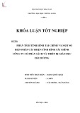 Khóa luận tốt nghiệp chuyên ngành Tài chính: Phân tích tình hình tài chính và một số biện pháp cải thiện tình hình tài chính của Công ty Cổ phần Sách và Thiết bị giáo dục Hải Dương