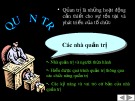 Bài giảng Quản trị học (234 trang)