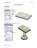 Lệnh Extruded Cut  - Solidworks