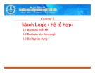 Bài giảng Mạch Logic (hệ tổ hợp) - CĐ Công nghệ Thủ Đức