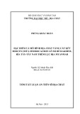 Tóm tắt Luận án Tiến sĩ Địa chất: Đặc điểm và mô hình địa chất tầng cát kết Miocen chứa hydrocacbon lô M2 bể Rakhine, rìa tây Tây Nam thềm lục địa Myanmar