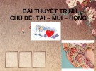 Bài thuyết trình chủ đề: Tai - Mũi - Họng