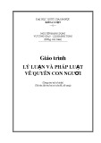 Giáo trình Lý luận và pháp luật về quyền con người