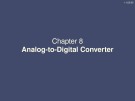 Lecture Microcomputer principles and applications - Chapter 8: Analog-to-Digital Converter