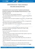 Giải bài tập Vùng Đông Nam Bộ (tiếp theo) SGK Địa lí 9